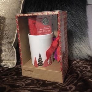 Starbucks Cocoa+Mug Holiday Gift Set! XX SOLD XX